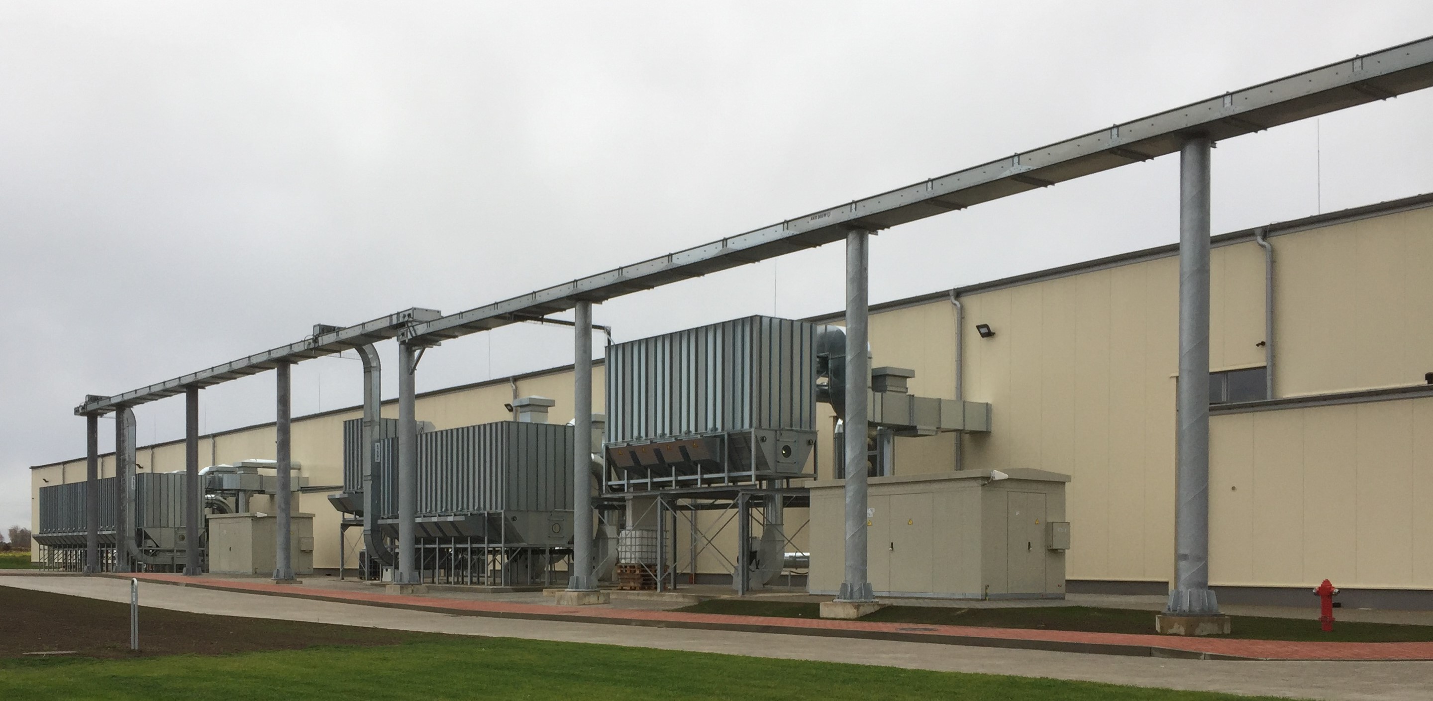 image of large dust extraction system
